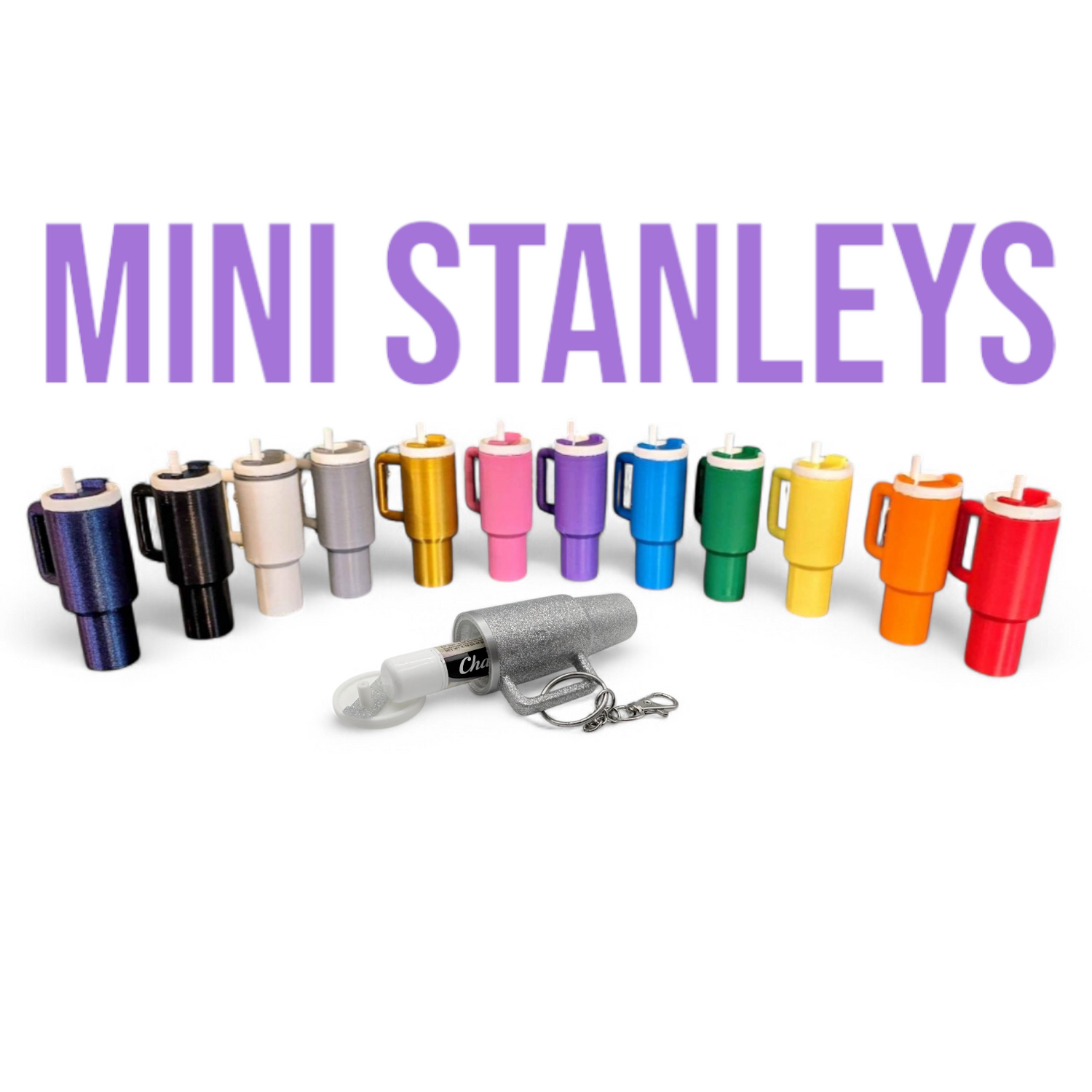 Stanley Inspired Mini Keychains – Hidden Storage 🏆✨